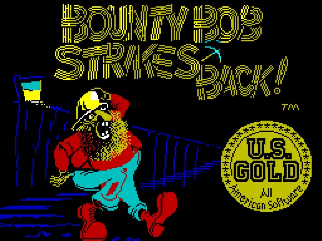 Bounty Bob Strikes Back back cover for ZX Spectrum